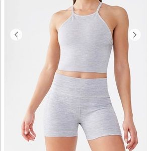 Forever 21 Active Heathered Bike Shorts